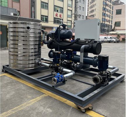 JLSW-90D Su Soğutucu Makinesi, Balıkçılık Endüstriyel Su Soğutucu Döşeme Makinesi