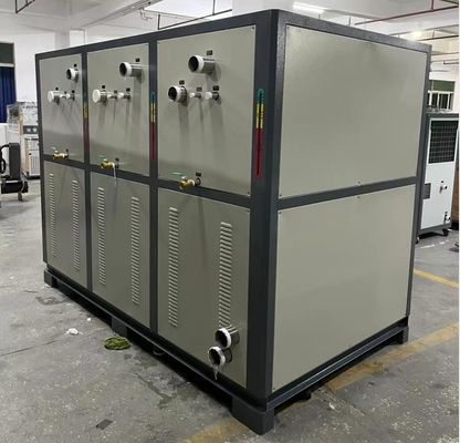 JLSS-60HP Büyük Su Soğutucu Endüstriyel Soğutucu PLC 3 Sistem Kontrolü ile