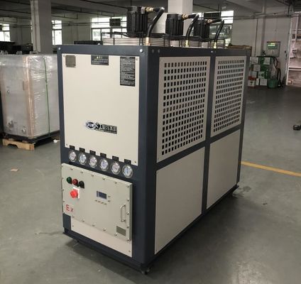 JLSF-18AD Patlama Karşıtı Soğutucular, Petrol Doğal Gazı için Hava Soğutucu Scroll Soğutucu