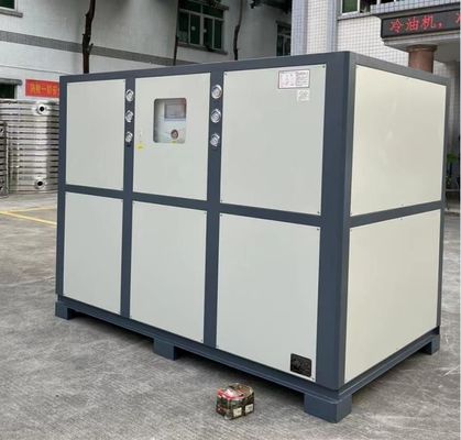 JLSS-66HP Özel Endüstriyel Su Soğutucu Soğutucu PLC Mikroprosesör Kontrolörü ile
