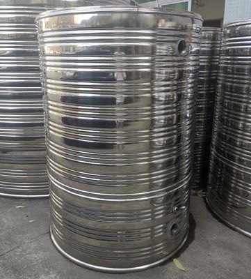 Endüstriyel İzole Dış Su Tankı 50mm Kalınlıklı SS Su Tankı
