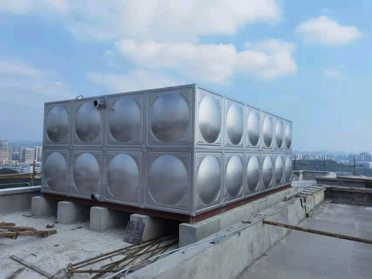Dış Endüstriyel İzole Su Tankı 0.6MPa 100 Ton Kapasitesiyle