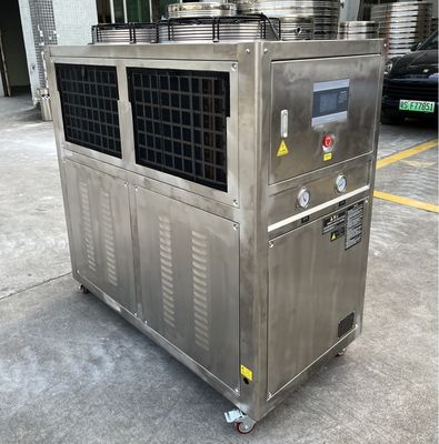 JLSB-6HP PLC Mikroprosesör Denetleyicisiyle Paslanmaz Çelik Su Soğutucu