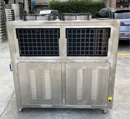 JLSB-6HP PLC Mikroprosesör Denetleyicisiyle Paslanmaz Çelik Su Soğutucu