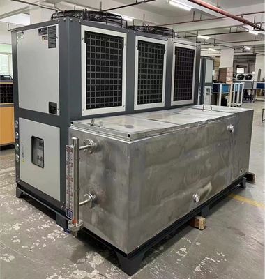 JLSF-25HP Kağıt endüstrisi için yalıtımlı tanklı hava soğutmalı su soğutucusu