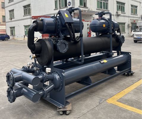 JLSW-200D 60dB R22 Büyük ticari binalar için su soğutmalı vida soğutucu Temizlik kolaylığı