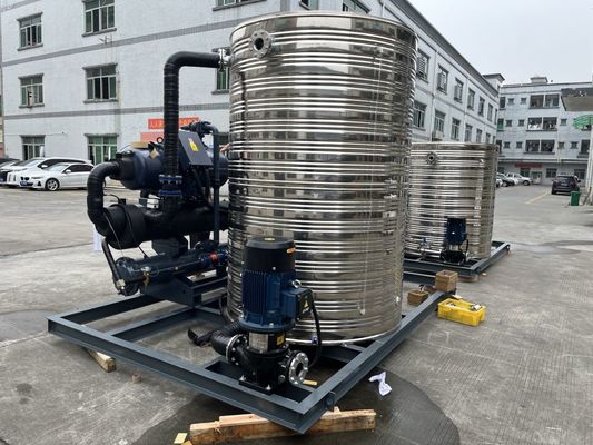 JLSW-80D Enerji Depolama Mobil Şarj İstasyonları için Su Soğutucu Döşeme Çiller