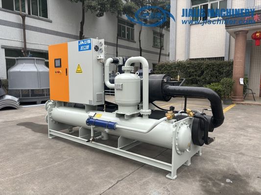 JLSW-170D Düşük Sıcaklıklı Soğutucu, vida tipi Glikol Su Soğutucusu