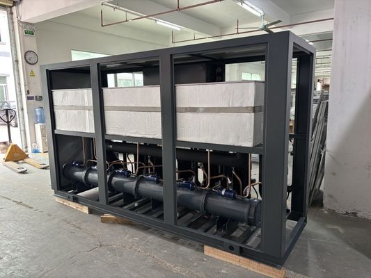 Su Soğutucu Su Soğutucu Sistemi Shell Tube Kondansör R22/R407C Soğutucu Mikroprosesör Denetleyicisi 5-300KW