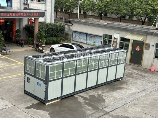JLSF-200D Hava soğutmalı vida soğutucu CPP Film Üretimi Paketleme Üretim hattı soğutma