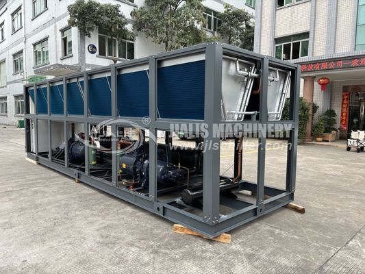 JLSF-200D Hava soğutmalı vida soğutucu CPP Film Üretimi Paketleme Üretim hattı soğutma