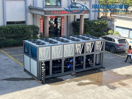 JLSF-180D Hava soğutmalı vida soğutucu Enjeksiyon kalıplarının soğutması Blow kalıpları Ekstrüzyon kalıpları