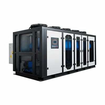 Enerji tasarruflu su soğutucu makine, vida/karıştırıcı ve PLC/mikro bilgisayar kontrol sistemi