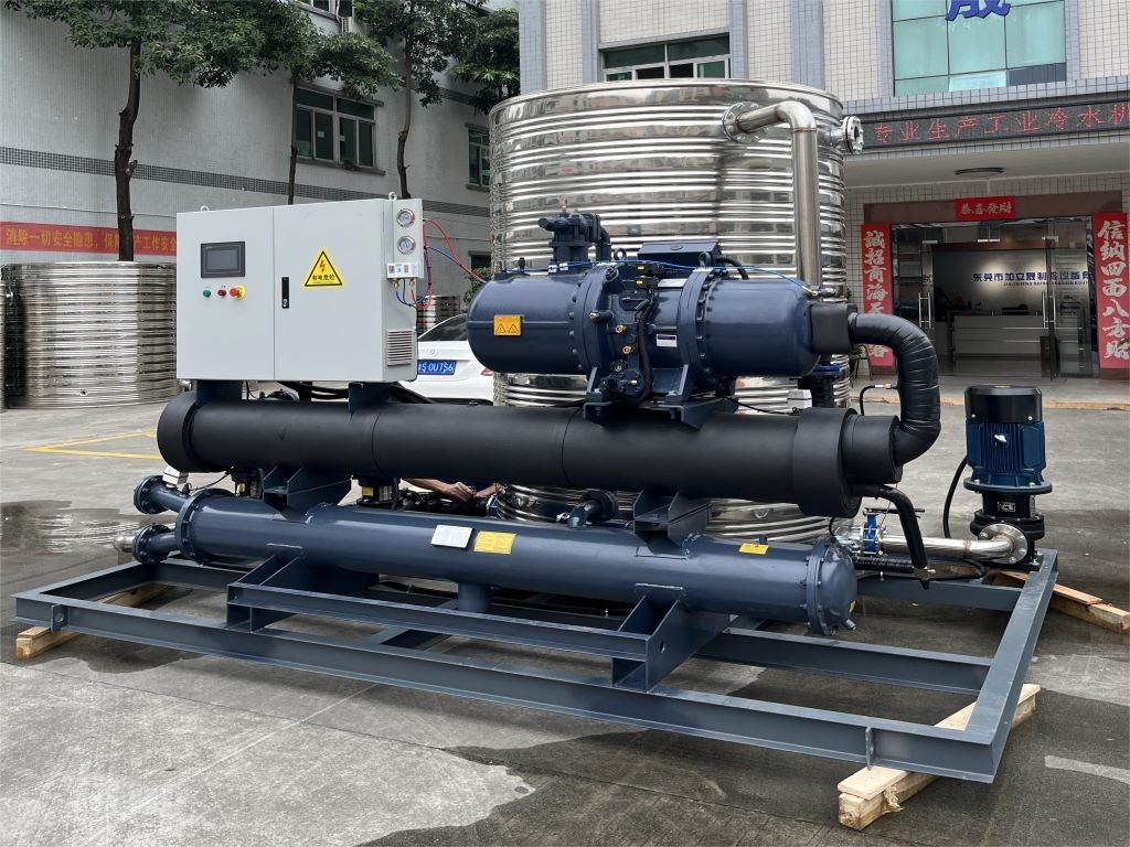 JLSW-80D Enerji Depolama Mobil Şarj İstasyonları için Su Soğutucu Döşeme Çiller