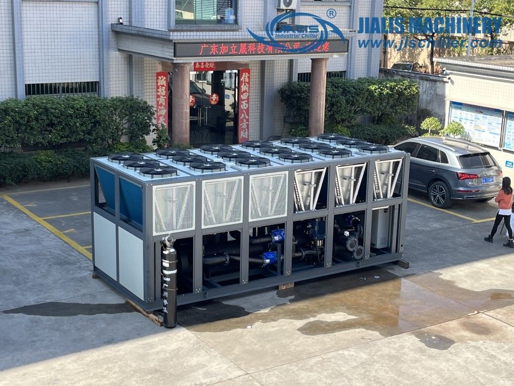 JLSF-180D Hava soğutmalı vida soğutucu Enjeksiyon kalıplarının soğutması Blow kalıpları Ekstrüzyon kalıpları
